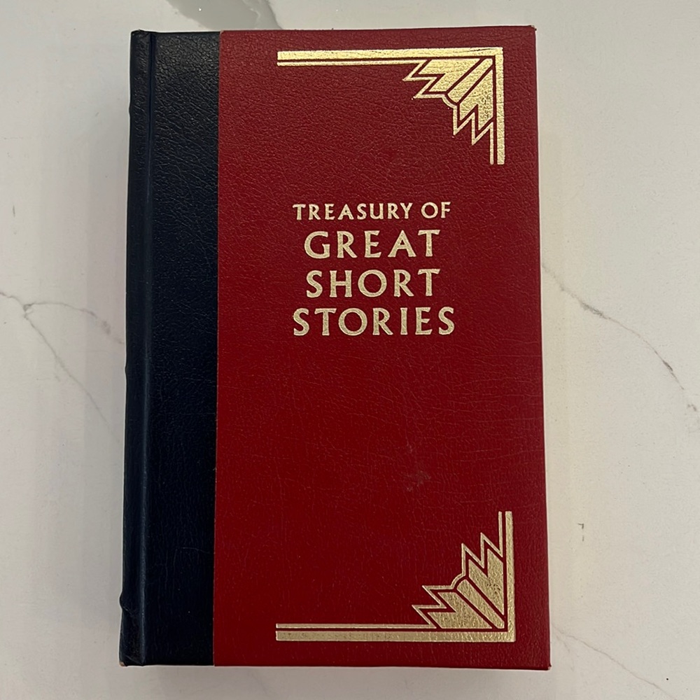 VTG 1984 Leather Bound Book, Treasury Of Great Short Stories HC
Amaranth Press